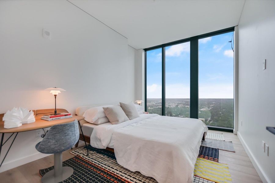 Photos shown are of the same floor plan 5 floors higher.