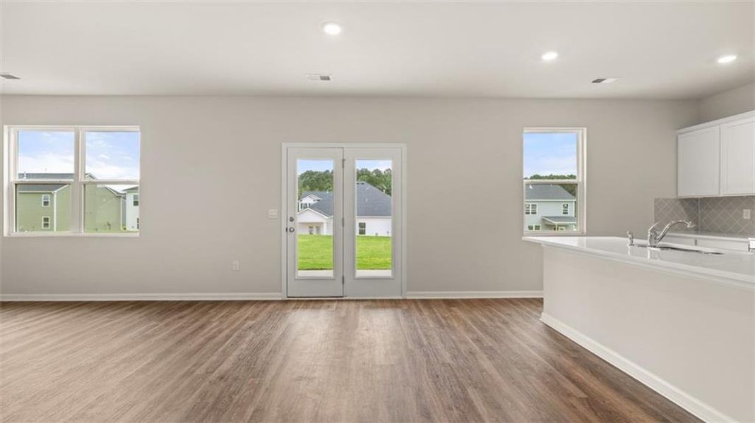 Spacious, unfurnished interior of a new home in Preserve at Dove Creek, Statham (Image 19).