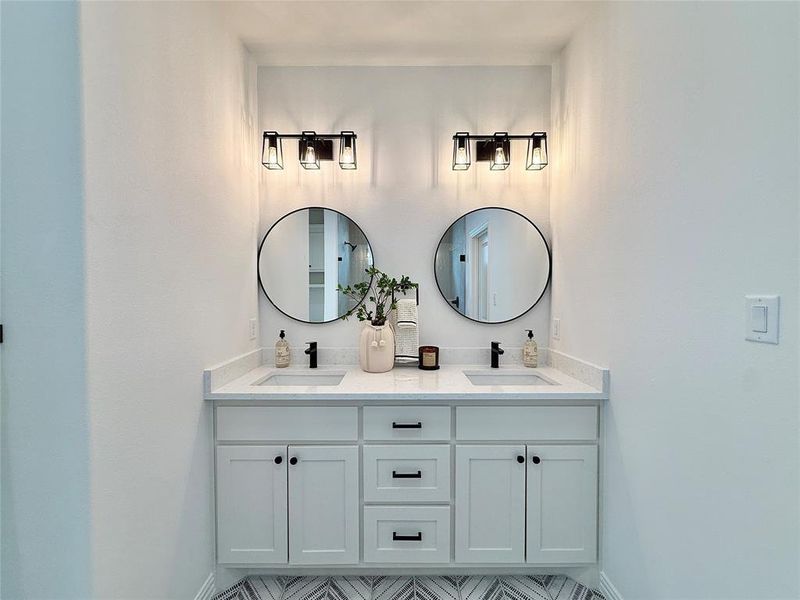 Furnished interior view inside a new home in , Granbury (Image 3). Furnished interior view inside a new home in , Granbury (Image 3).