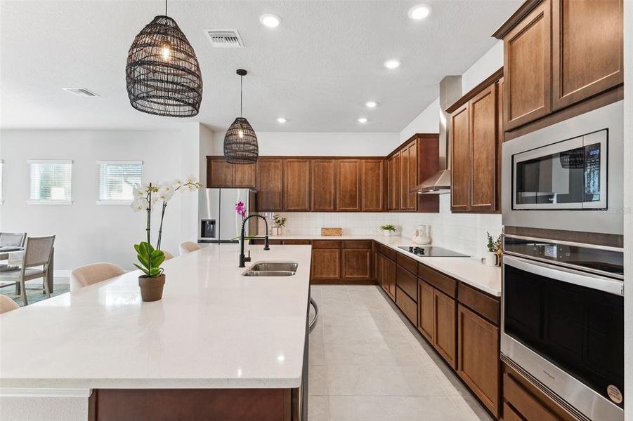 Furnished interior view inside a new home in Copeland Creek, Odessa (Image 3). Furnished interior view inside a new home in Copeland Creek, Odessa (Image 3).