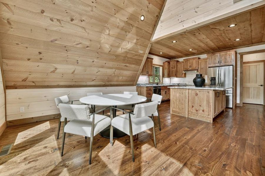 Furnished interior view inside a new home in , Cherry Log (Image 11). Furnished interior view inside a new home in , Cherry Log (Image 11).