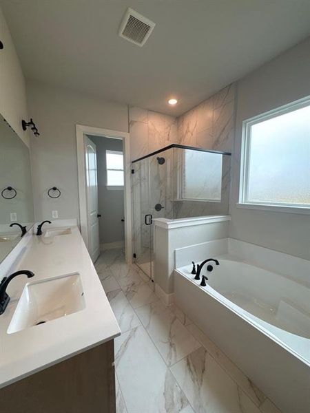 Furnished interior view inside a new home in Fannin Ranch, Leonard (Image 6). Furnished interior view inside a new home in Fannin Ranch, Leonard (Image 6).