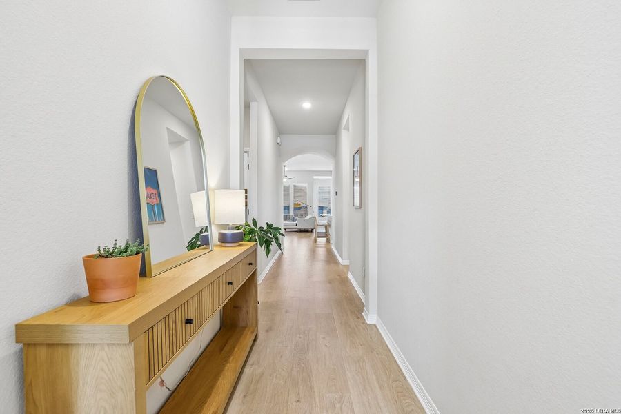 Furnished interior view inside a new home in , San Marcos (Image 5).