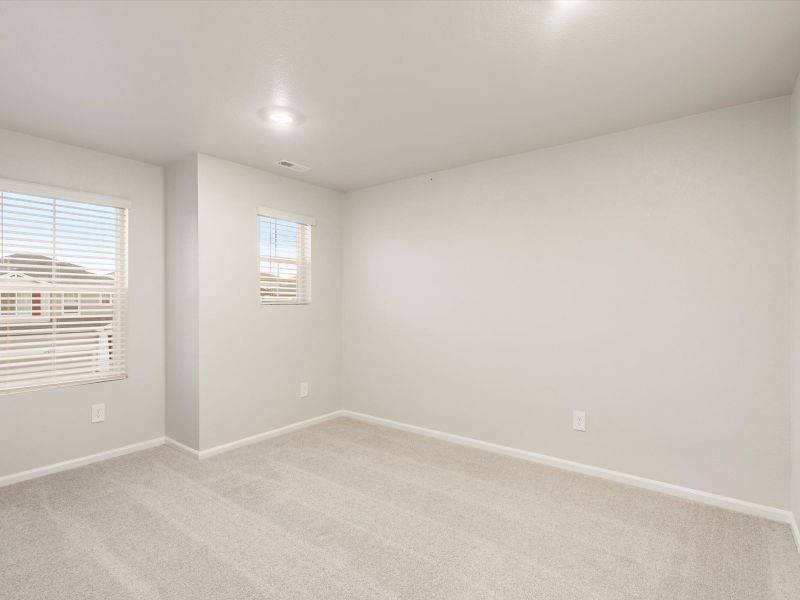 Spacious, unfurnished interior of a new home in Lorson Ranch: The Trail Collection, Colorado Springs (Image 16).