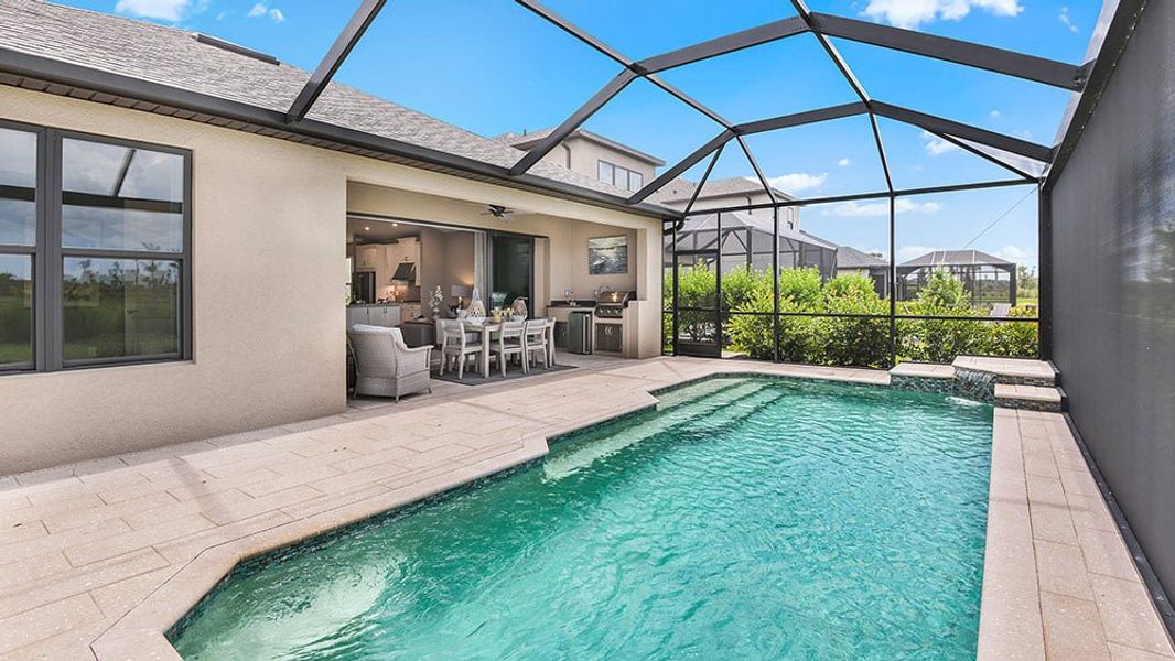 Representative exterior details of a home built from the Saint Thomas by Taylor Morrison in Central Park, Port St. Lucie (Image 4).