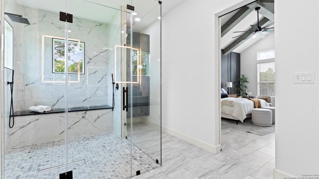 Furnished interior view inside a new home in , San Antonio (Image 15).