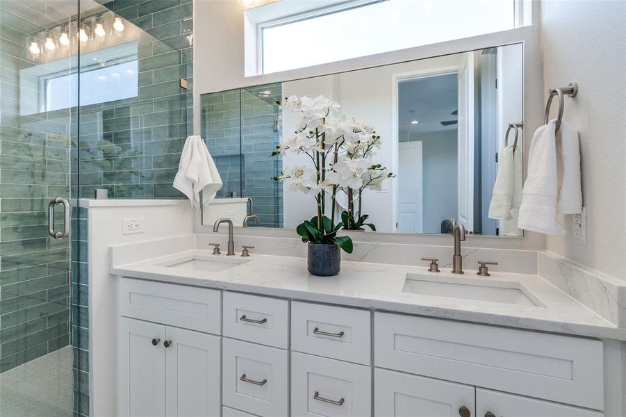 Furnished interior view inside a new home in , Dallas (Image 33). Furnished interior view inside a new home in , Dallas (Image 33).