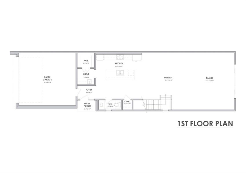First level floorplan.