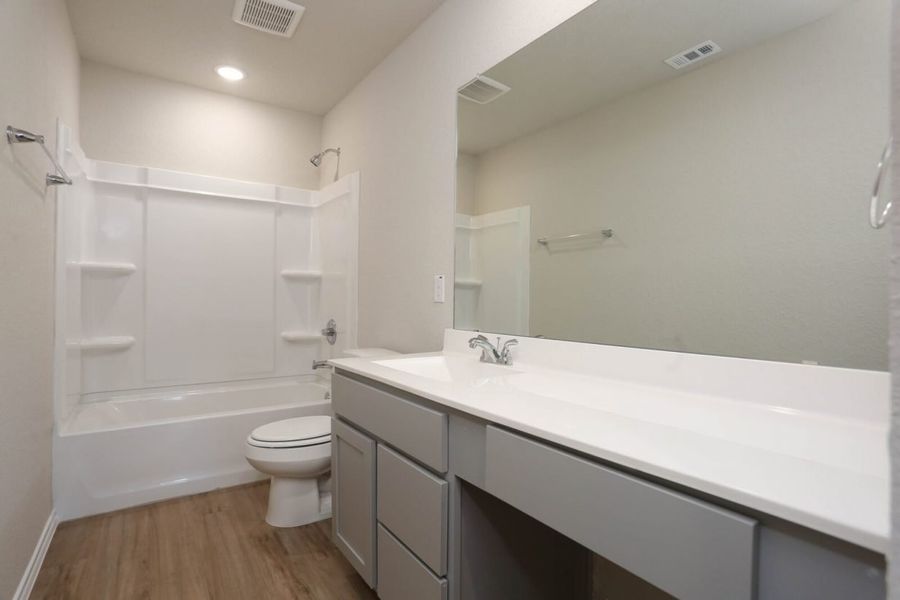 Representative furnished interior of a home built from the Parker Colony At Pinehurst by Brohn Homes in Colony at Pinehurst, Pinehurst (Image 10).