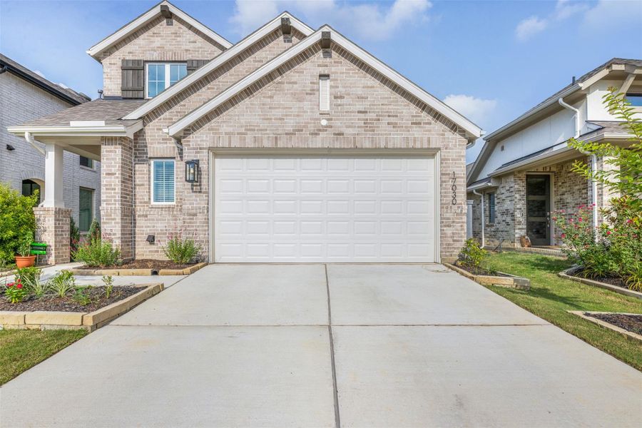 Front exterior of a new home in Jubilee, Hockley, TX, highlighting curb appeal (Image 26).