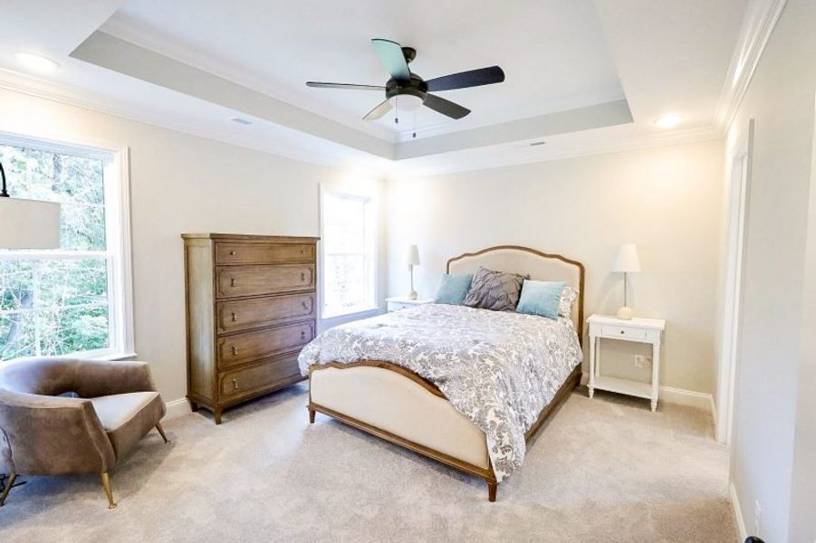 Furnished interior view inside a new home in The Nassau, Chattanooga (Image 39).