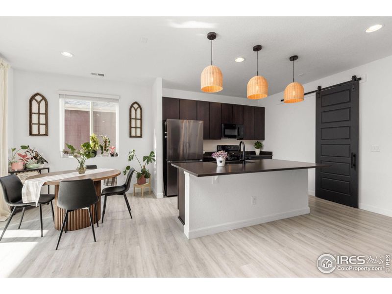 Furnished interior view inside a new home in , Frederick (Image 16).