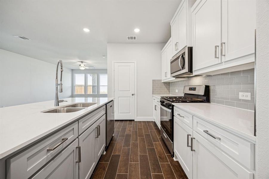 Furnished interior view inside a new home in Sicily, Princeton (Image 8). Furnished interior view inside a new home in Sicily, Princeton (Image 8).