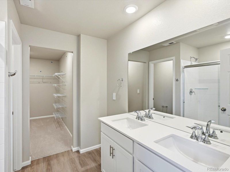 Furnished interior view inside a new home in Revere at Johnstown, Johnstown (Image 13). Furnished interior view inside a new home in Revere at Johnstown, Johnstown (Image 13).