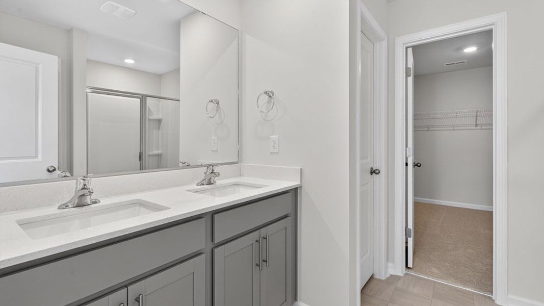 Furnished interior view inside a new home in Cambridge Park, Mebane (Image 3).