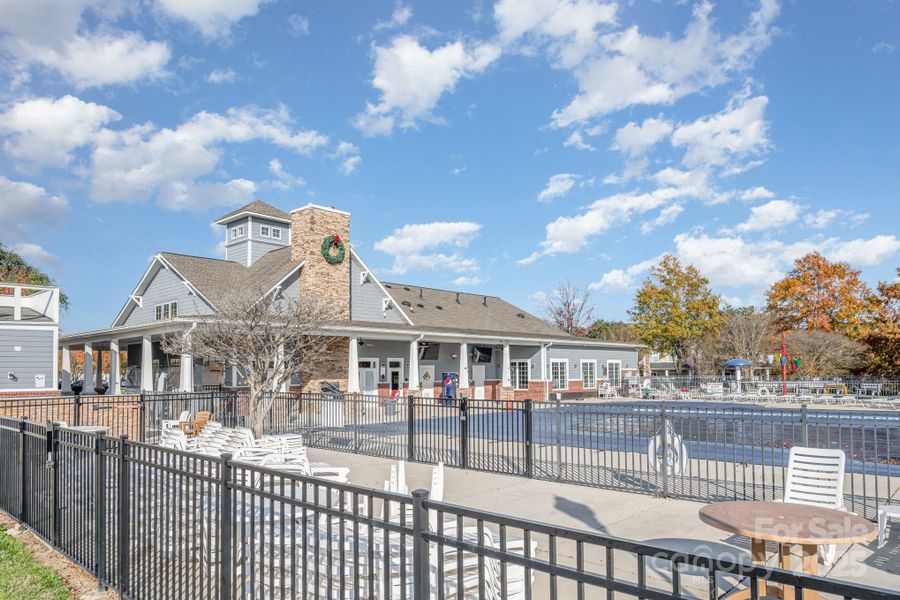 Clubhouse and pool
