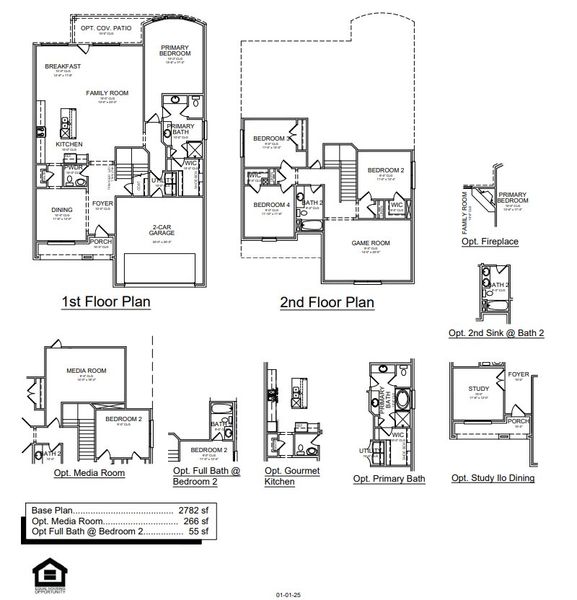 2D floor plan layout for the Burlington by Megatel Homes in Villas at Twin Creeks, Allen, TX (Image 2). 2D floor plan layout for the Burlington by Megatel Homes in Villas at Twin Creeks, Allen, TX (Image 2).