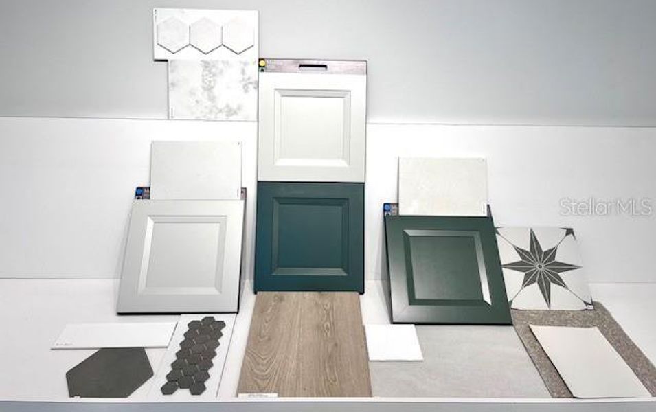 Sample of building materials used in homes in Weslyn Park in Sunbridge 34', St. Cloud (Image 3).