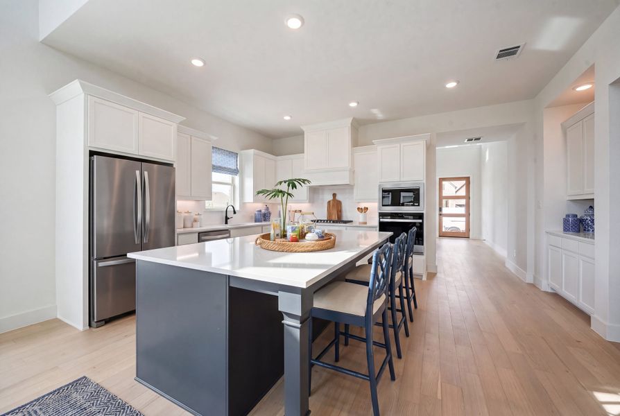Furnished interior view inside a new home in Tavolo Park, Fort Worth (Image 16).