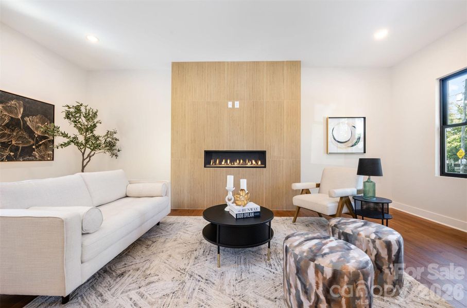 Furnished interior view inside a new home in , Charlotte (Image 11).