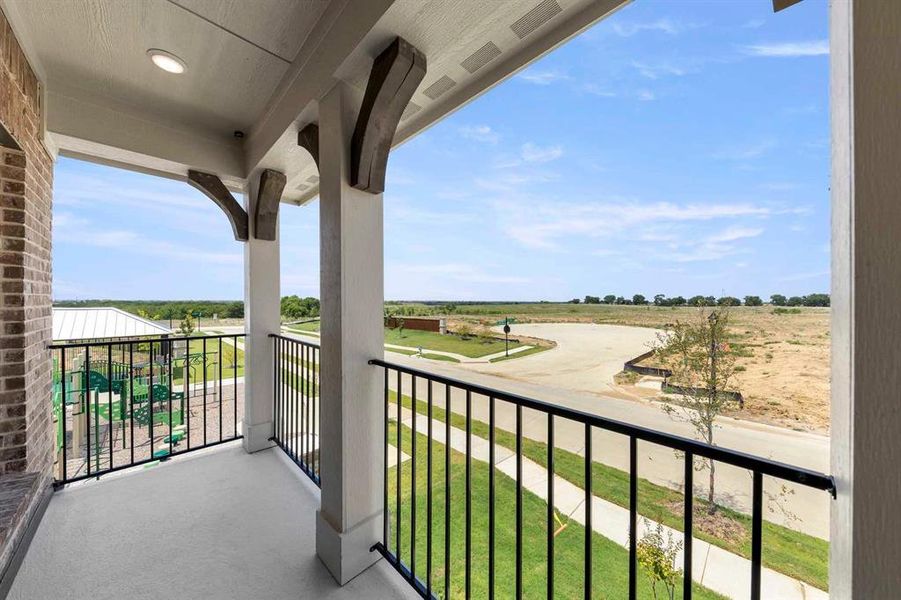 Exterior details and patio area of a home in Brookshire at Legacy Hills, Celina (Image 23). Exterior details and patio area of a home in Brookshire at Legacy Hills, Celina (Image 23).