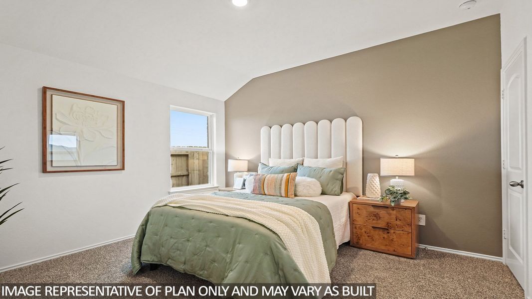 Furnished interior view inside a new home in Newport Pointe, Crosby (Image 12).