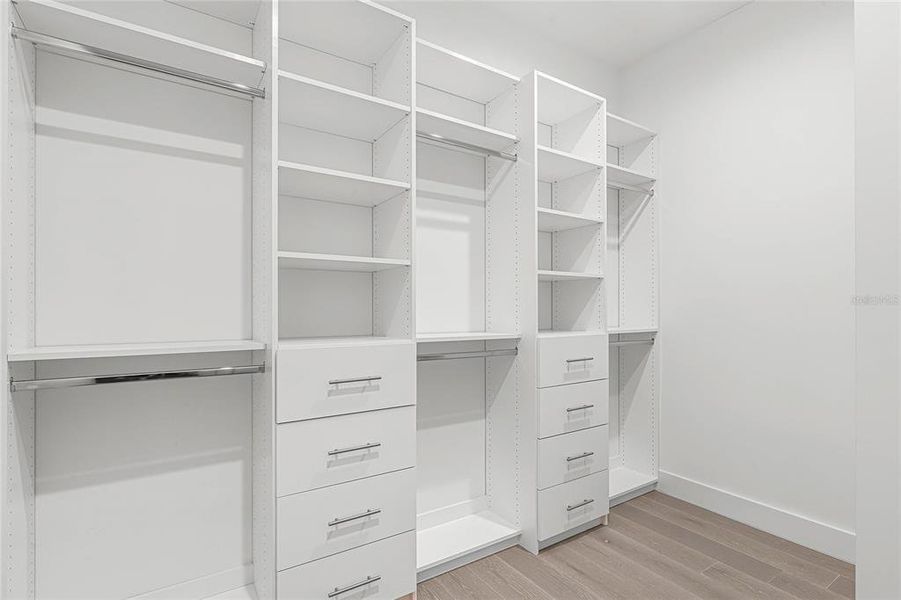 Primary Walk-In Closet