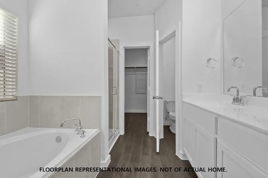 Furnished interior view inside a new home in Summerview, Fulshear (Image 8). Furnished interior view inside a new home in Summerview, Fulshear (Image 8).