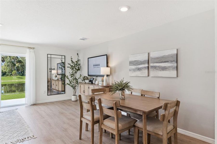 Furnished interior view inside a new home in Evergreen Park, Kissimmee (Image 23). Furnished interior view inside a new home in Evergreen Park, Kissimmee (Image 23).