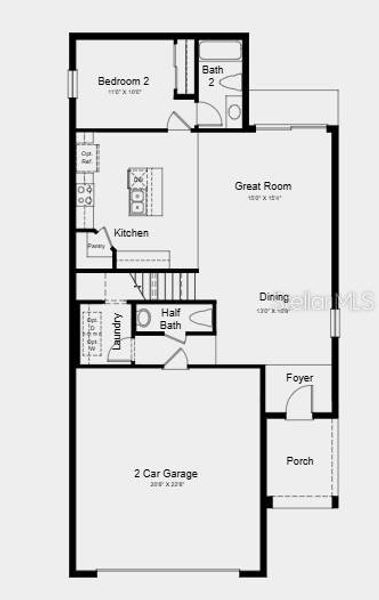 Additional highlights include: all appliances included, all window blinds throughout, quartz countertops, and ceramic tile flooring.