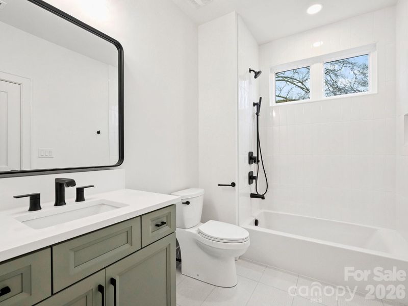 Furnished interior view inside a new home in , Charlotte (Image 10).