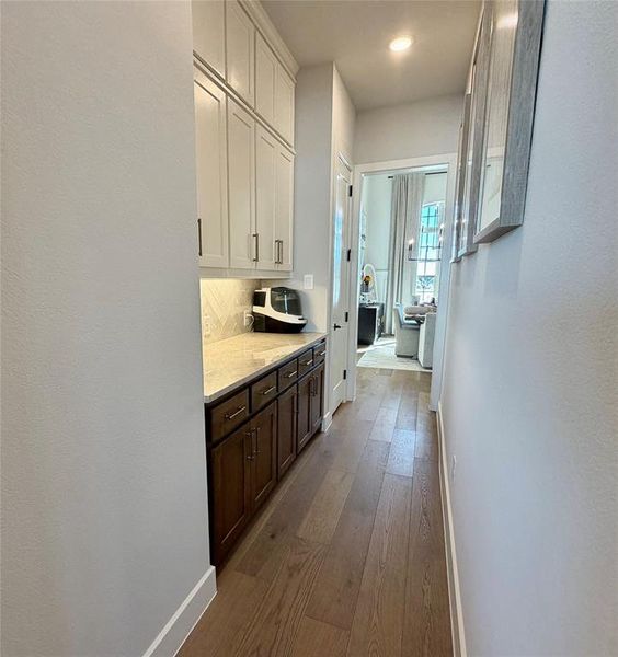 Furnished interior view inside a new home in Pecan Square: 100ft. lots, Northlake (Image 9). Furnished interior view inside a new home in Pecan Square: 100ft. lots, Northlake (Image 9).
