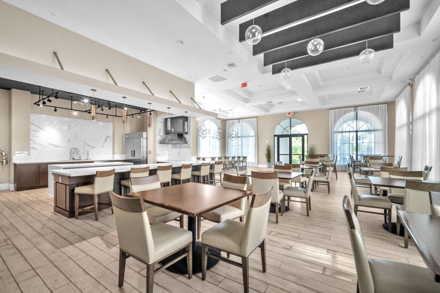 Furnished interior view inside a new home in , Ave Maria (Image 40).