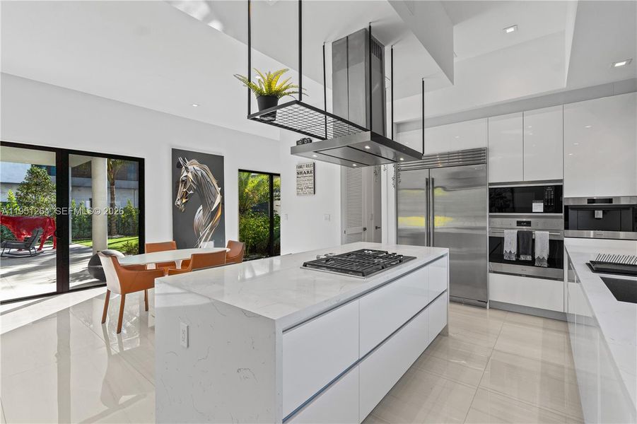 Furnished interior view inside a new home in , Weston (Image 8).