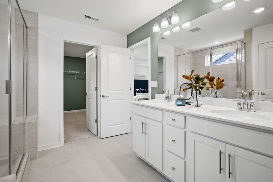 Representative furnished interior of a home built from the Marshall by Pulte Homes in Michaux Gardens, Belmont (Image 22). Representative furnished interior of a home built from the Marshall by Pulte Homes in Michaux Gardens, Belmont (Image 22).