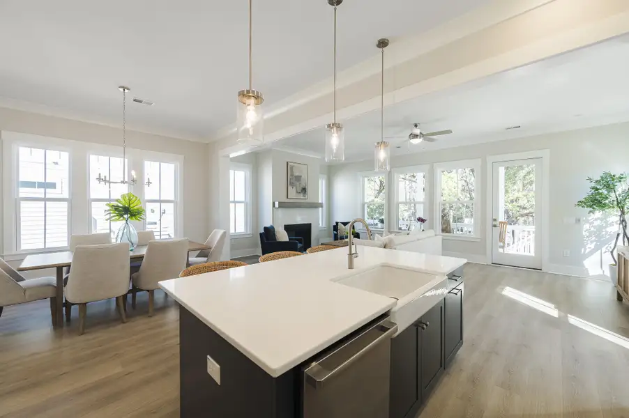 Furnished interior view inside a new home in Mount Pleasant Homes, Mount Pleasant (Image 11).