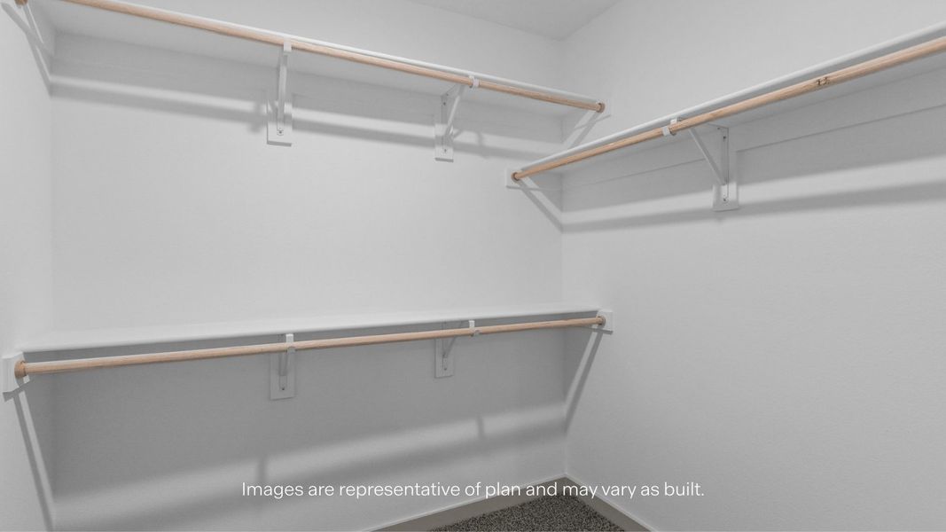 Spacious, unfurnished interior of a new home in Allen Farms, Lubbock (Image 13).