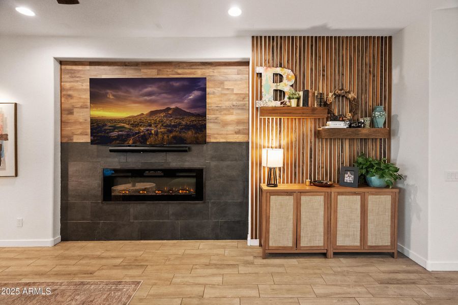 Entertainment wall Entertainment wall