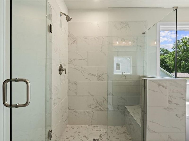 Close-up of interior finishes inside a home in Wehunt Meadows, Hoschton (Image 15).