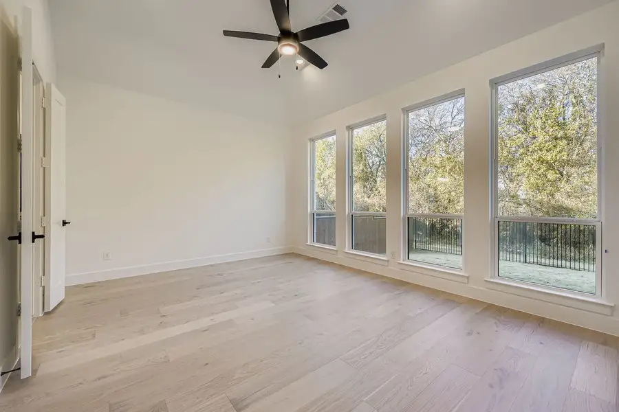Plan 1643 primary bedroom representative photo