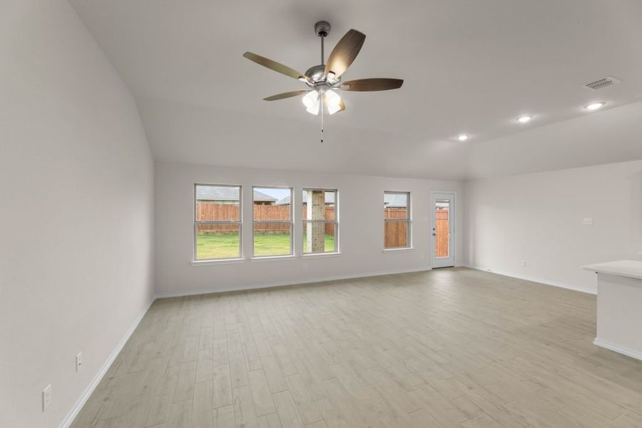 Representative exterior photo of a completed home built from the Lexington by Impression Homes in Baker Farms, Cleburne, TX (Image 12).