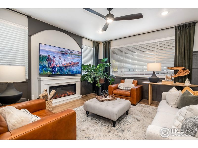 Furnished interior view inside a new home in , Windsor (Image 30).