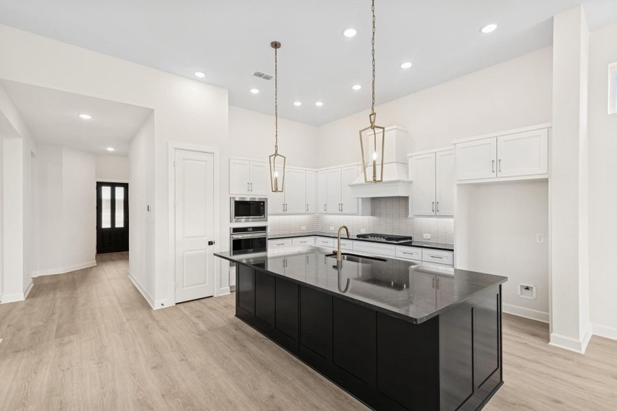 Furnished interior view inside a new home in ARTAVIA 45' Homesites, Conroe (Image 8).