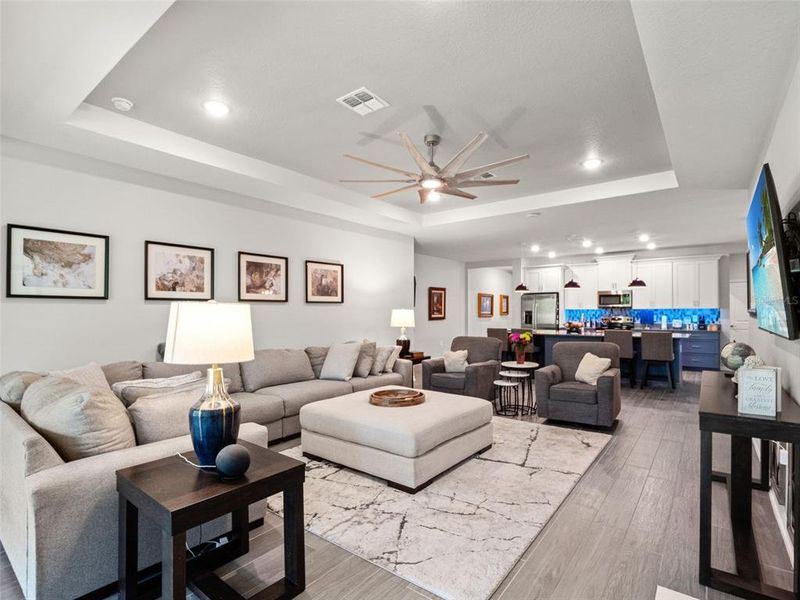 Furnished interior view inside a new home in , Mount Dora (Image 45). Furnished interior view inside a new home in , Mount Dora (Image 45).