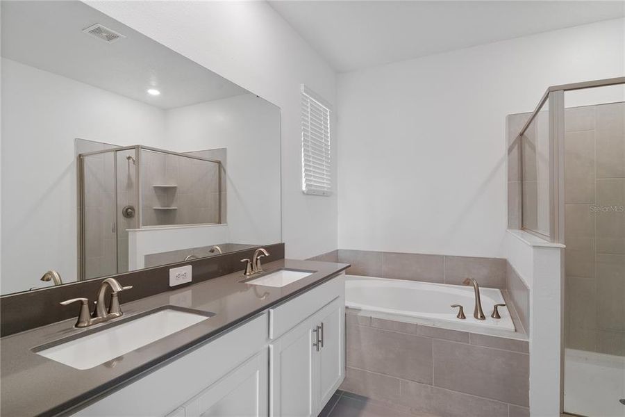 Furnished interior view inside a new home in Providence: Garden Hills Estate Collection, Davenport (Image 3).