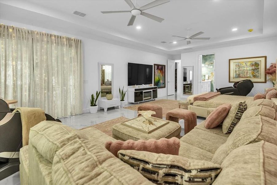 Furnished interior view inside a new home in , Lakewood Ranch (Image 26). Furnished interior view inside a new home in , Lakewood Ranch (Image 26).