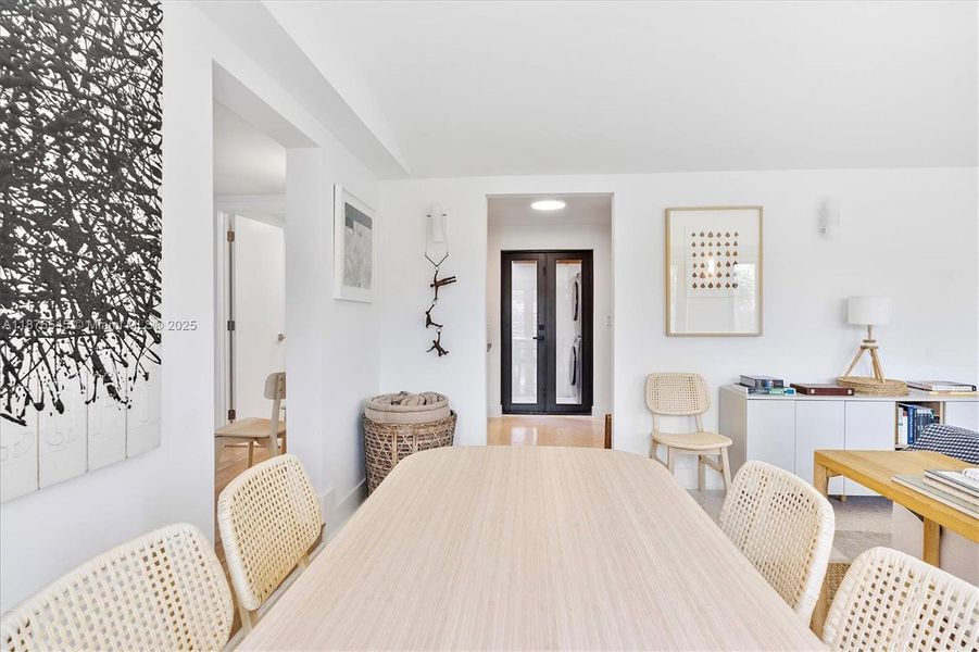 Furnished interior view inside a new home in , Miami (Image 19). Furnished interior view inside a new home in , Miami (Image 19).