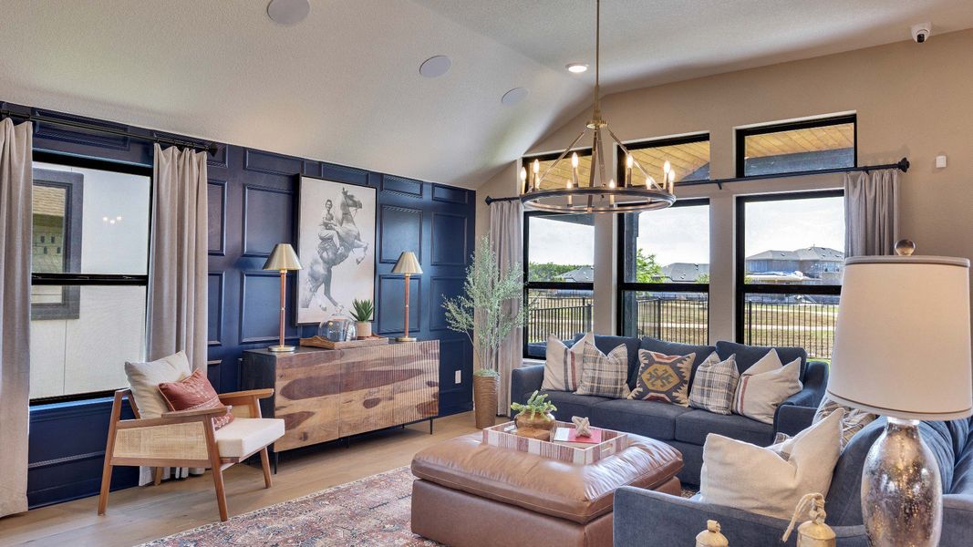 Mahogany Floor Plan - Representative Photo