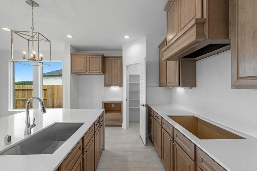 Furnished interior view inside a new home in Briarwood Crossing, Rosenberg (Image 14).