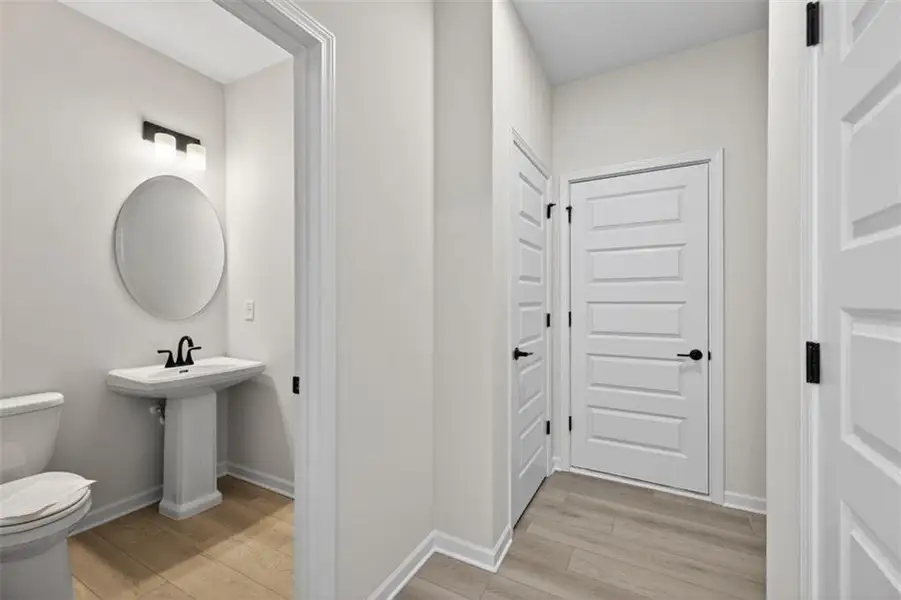 Furnished interior view inside a new home in Sanders Park, Austell (Image 13).
